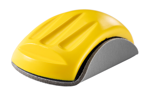 Jöst, Kletthalter inkl. 5 Crusty Pads mit Griffmulde, gelb Art. CY-150/Set
