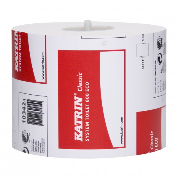 Katrin® Toilettenpapier Systemrolle ECO 2-lg (103424)