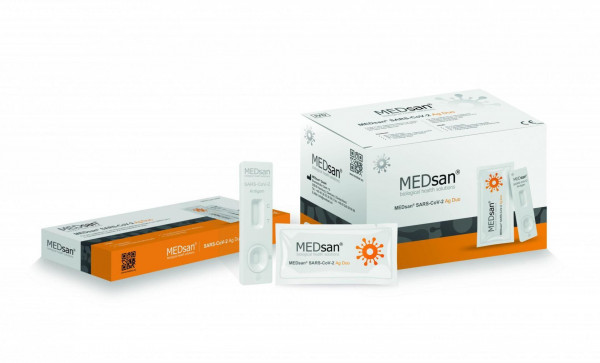MEDsan® Speicheltest SARS-CoV-2 Ag Duo (00076753)