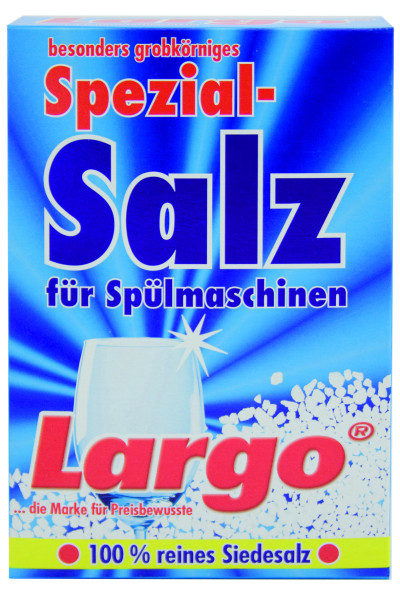 Largo, Spezialsalz 1,2kg Art.60008 1 VE = 8 Pk. 640 Pk./Pal.