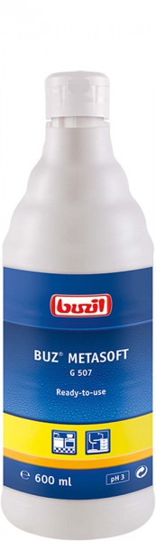 Buzil Buz® G 507 Metasoft sauer Edelstahlreiniger, 600ml (G 507-0600)