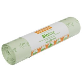 Deiss, Bioline-Bioabfallsäcke 60L Art.06080 620x800x0,018mm, natur 10 Stück/Rolle 1 VE = 50 Ro