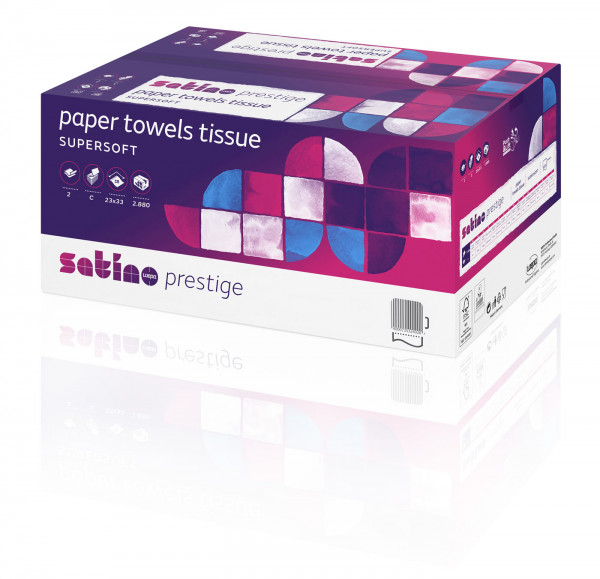 WEPA Handtuchpapier prestige Format Tissue 2-lg C-Falz (275010)