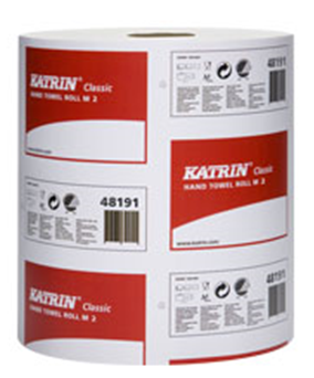 Katrin® Handtuchrolle Classic M2 2-lg. Centerfeed (48191)