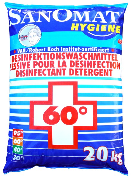 Rösch Sanomat Hygiene-Vollwaschmittel Desinfektionswaschmittel 20kg (11113)
